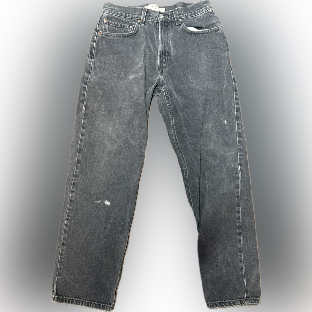 Leviโs 550 Men's Relaxes Fit Black Jeans | Sz 31 x 30